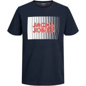 12233999 JJECORP LOGO TEE PLAY SS O-NECK NOOS NAVY BLAZER