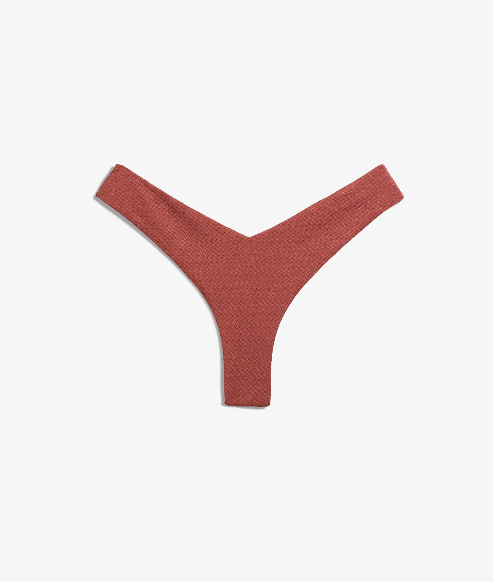 Braguita bikini brasileña, suave relieve IDYLLIQUE MARRON - ETAM