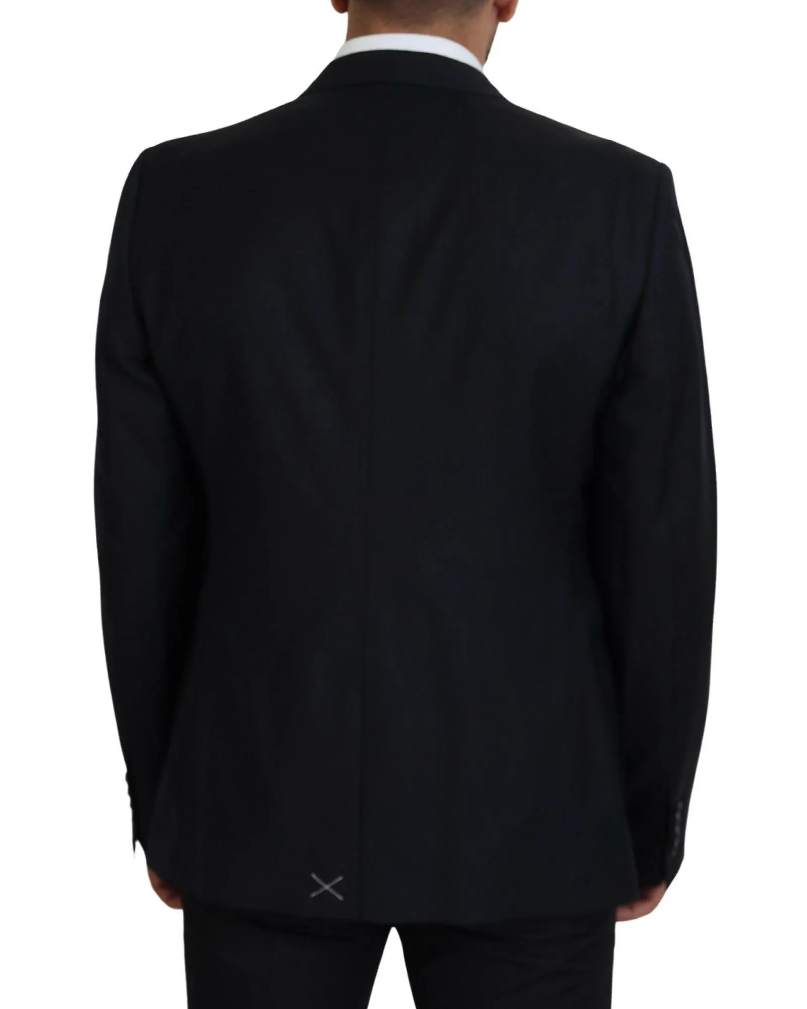 Dolce & Gabbana Dark  Formal Wool Blazer