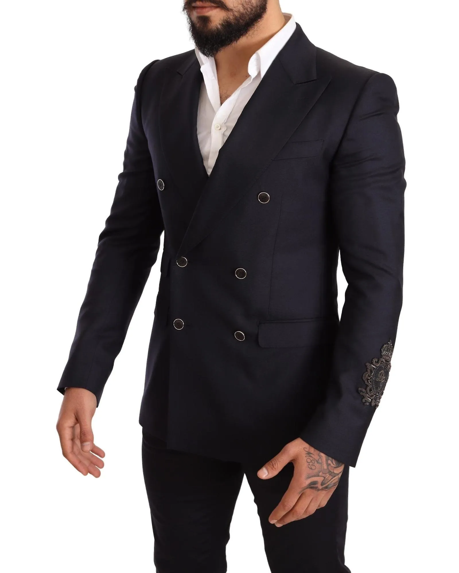 Dolce & Gabbana Stylish Navy  Double Breasted Blazer