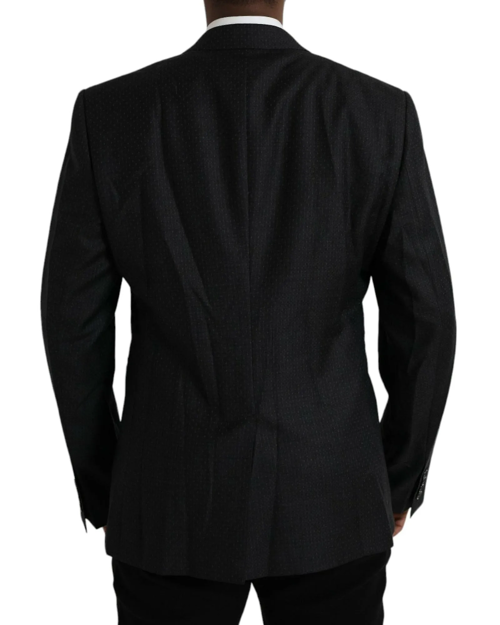 Dolce & Gabbana Wool Single Breasted Coat Blazer