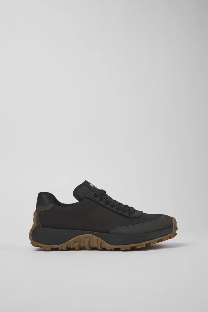 Drift Trail VIBRAM Sneakers de tejido negro y nobuk para mujer