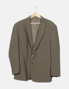 El Corte Inglés Blazer verde khaki