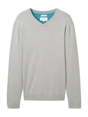 Jersey TOM TAILOR en Gris Moteado