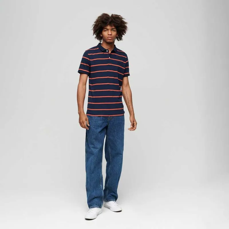 Polo Para Hombre Jersey Stripe Superdry