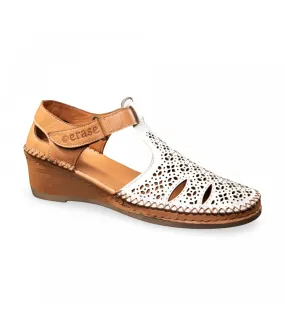 SANDALIAS CUÑAS PIEL MUJER ERASE 383.174