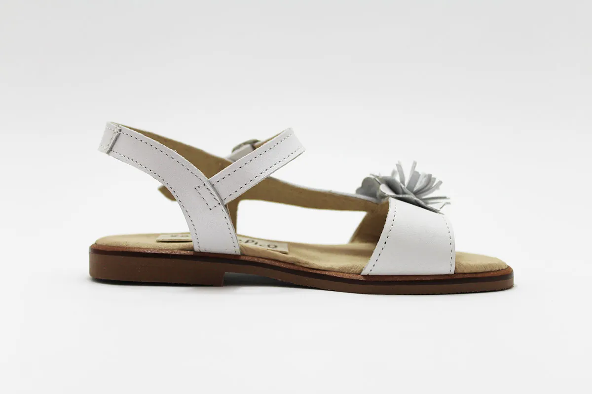 Sandalias flor lateral