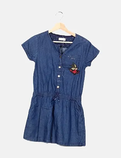 Sfera Vestido azul denim