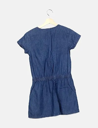 Sfera Vestido azul denim