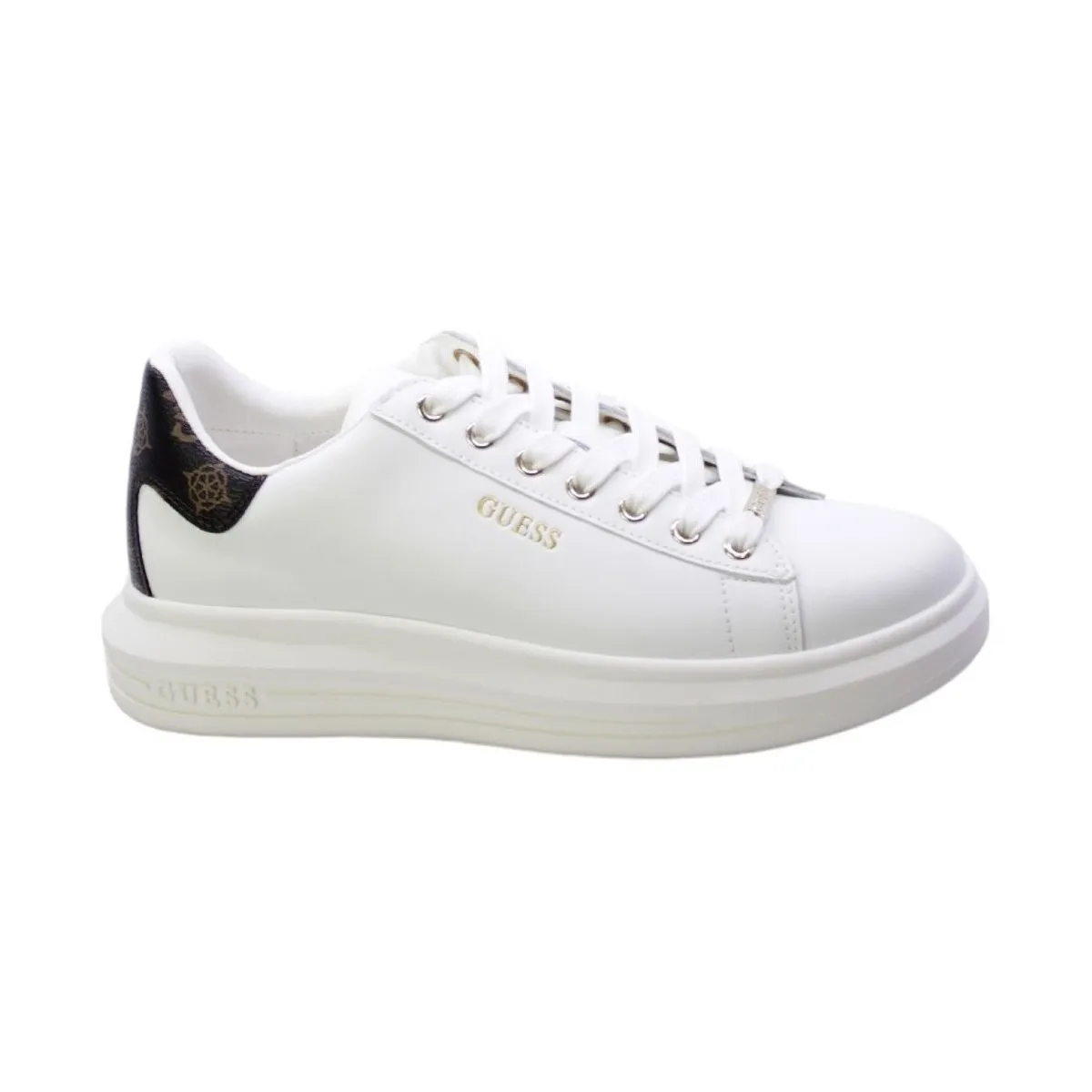 Sneakers Donna Bianco Fl8vib-lea12