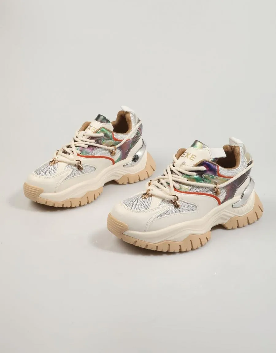  sneakers EXE 22e01 3 en Beige 83521