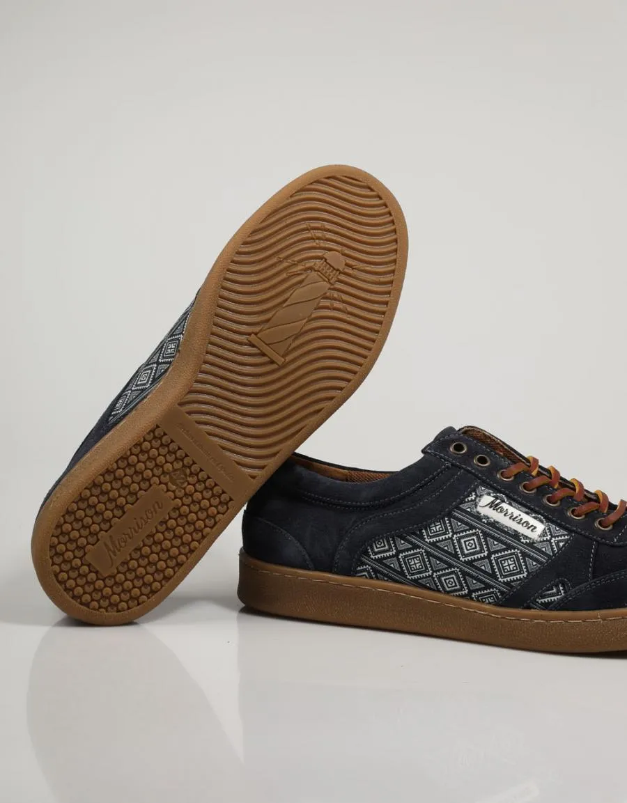  sneakers MORRISON Shelby en Navy Blue 77392