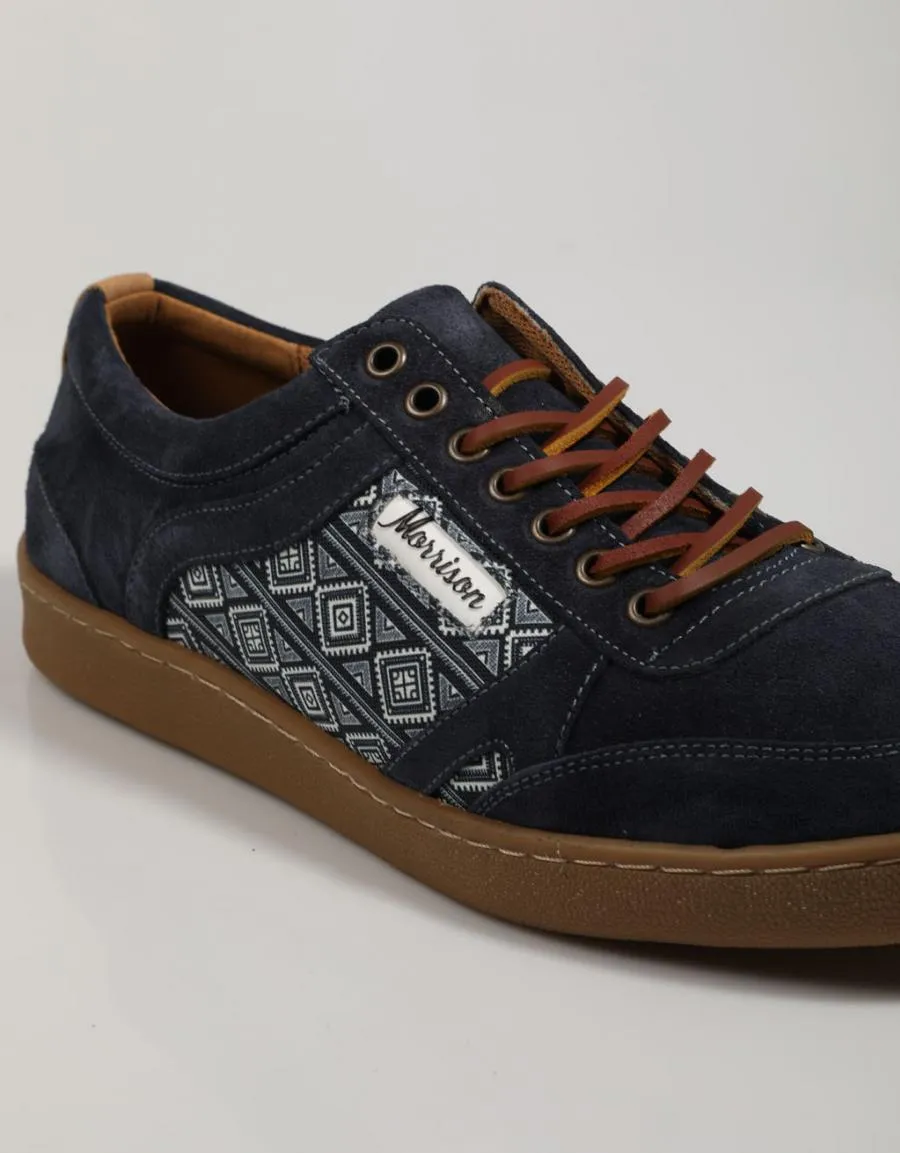  sneakers MORRISON Shelby en Navy Blue 77392