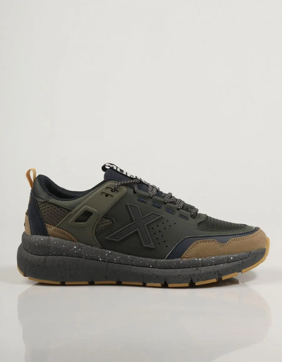  sneakers MUNICH Kava en Khaki 83143