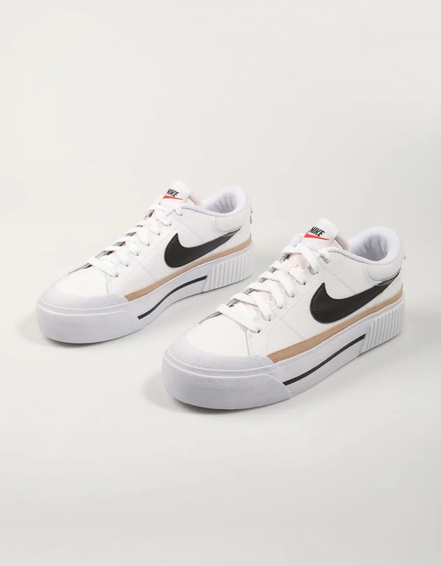  sneakers NIKE Court Legacy Lift en White 84969