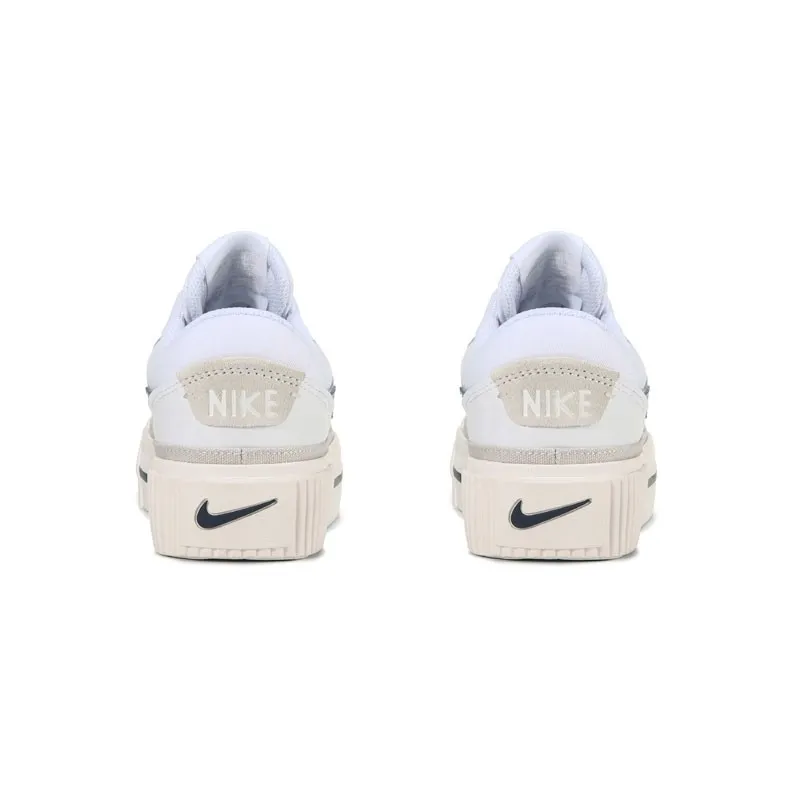 Sneakers Nike Dm7590 Court Mujer Blanco-azul