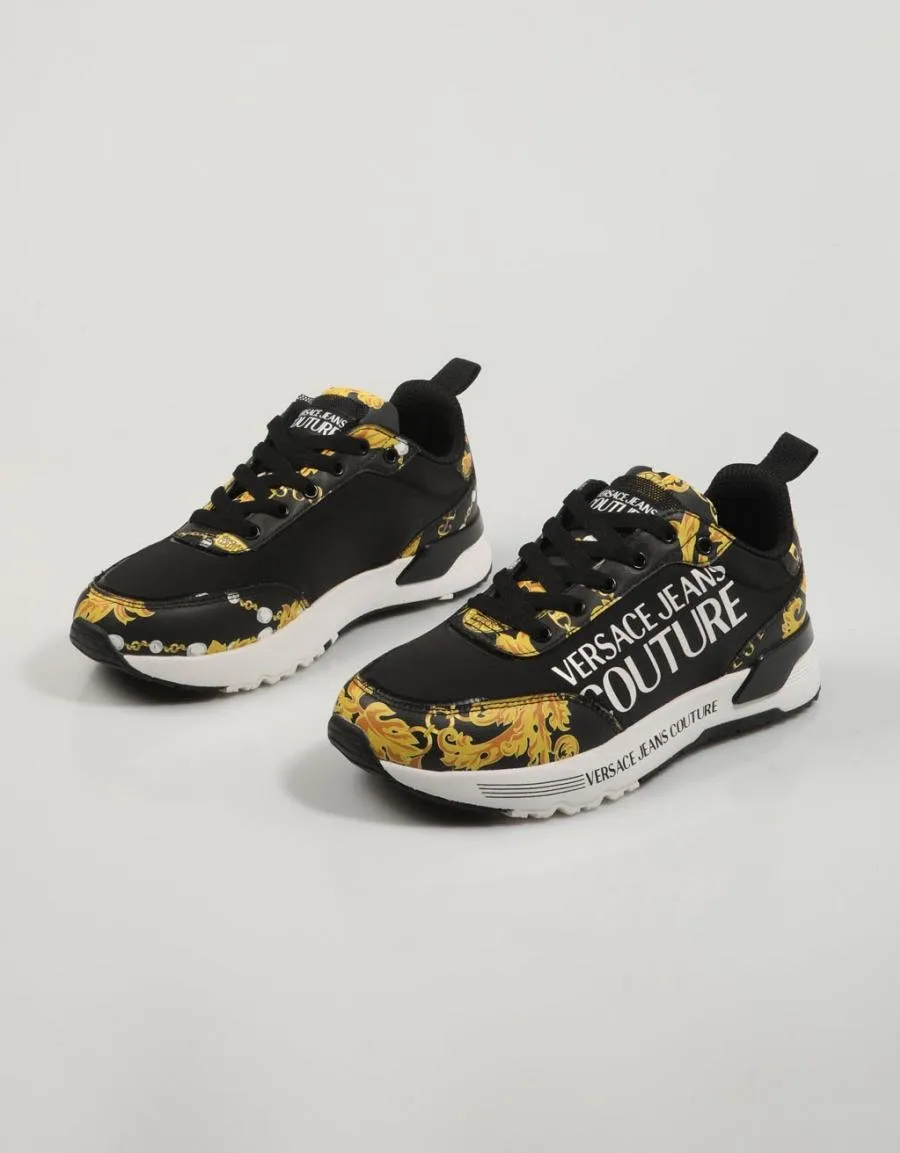  sneakers VERSACE Fondo Dynamic 75va3sa3 en Black 83243