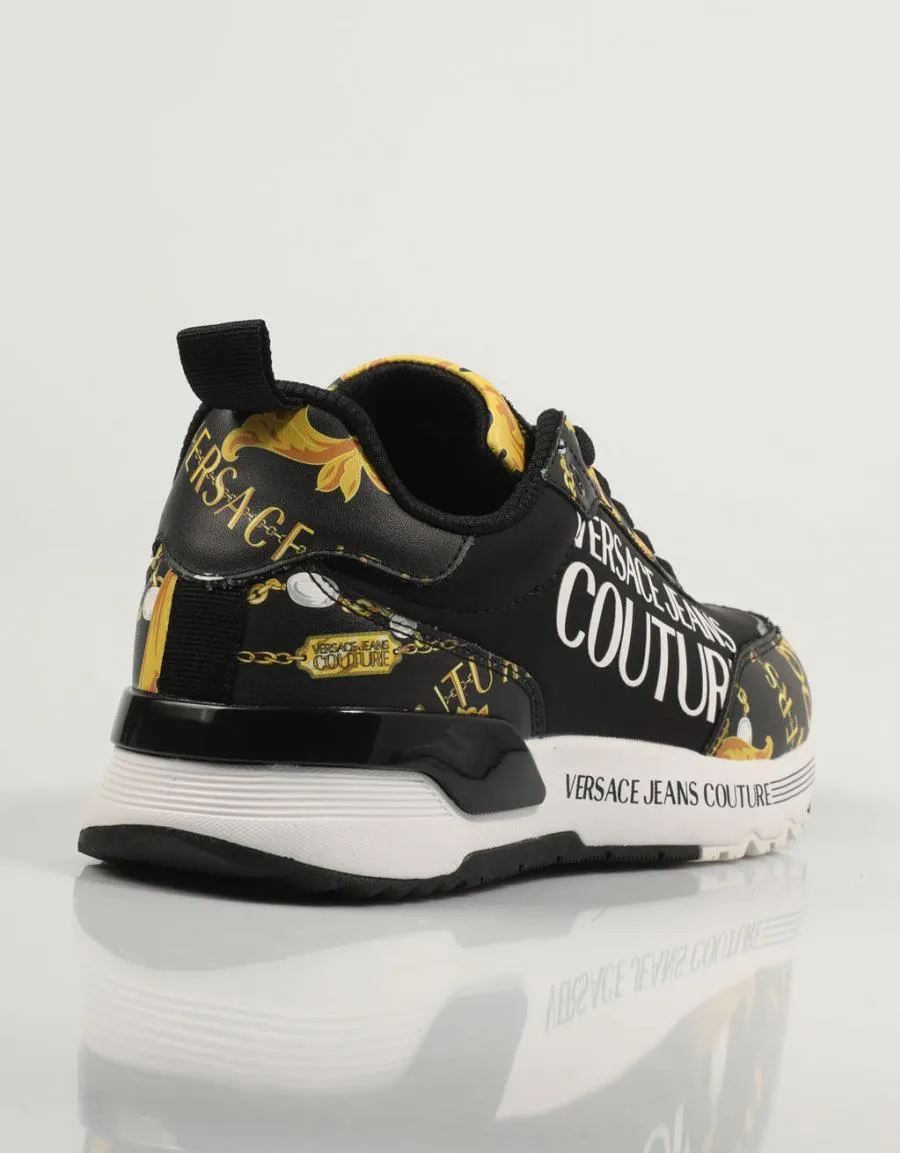  sneakers VERSACE Fondo Dynamic 75va3sa3 en Black 83243