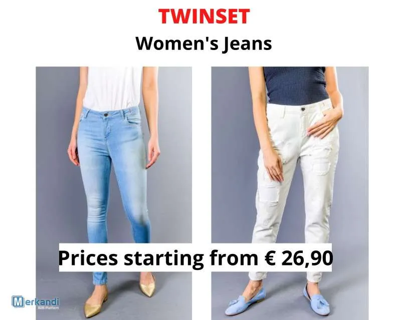 STOCK PANTALON VAQUEROS MUJER TWINSET