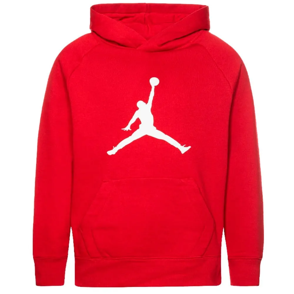 Sudadera Junior Jumpman Logo Fleece Red