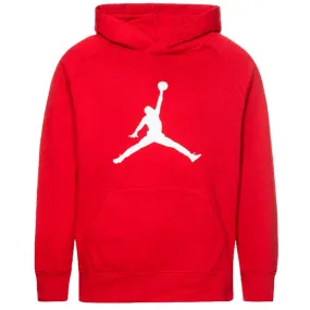 Sudadera Junior Jumpman Logo Fleece Red