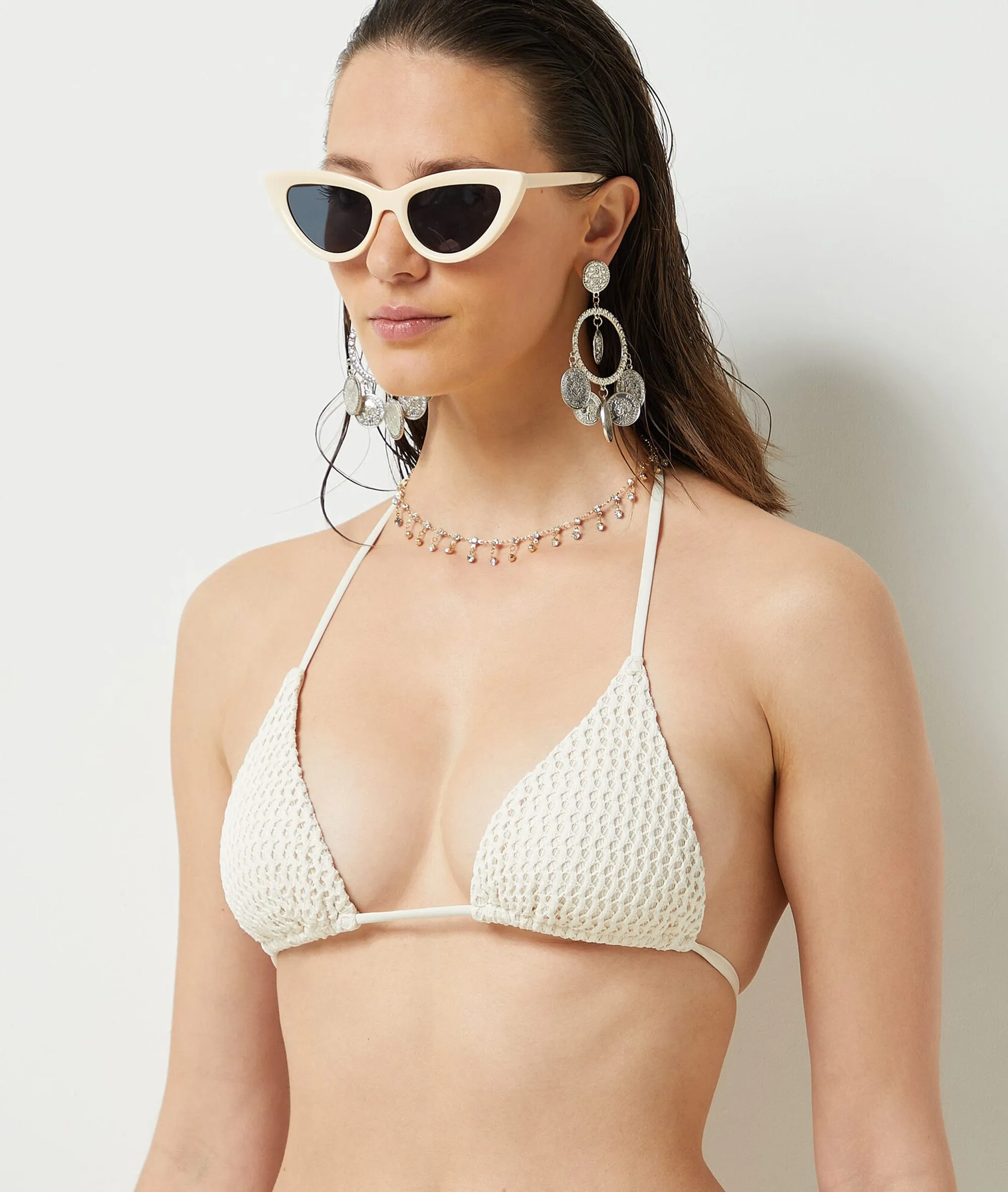 Sujetador bikini triángulo CAPSULE LEA ELUI BLANC - ETAM