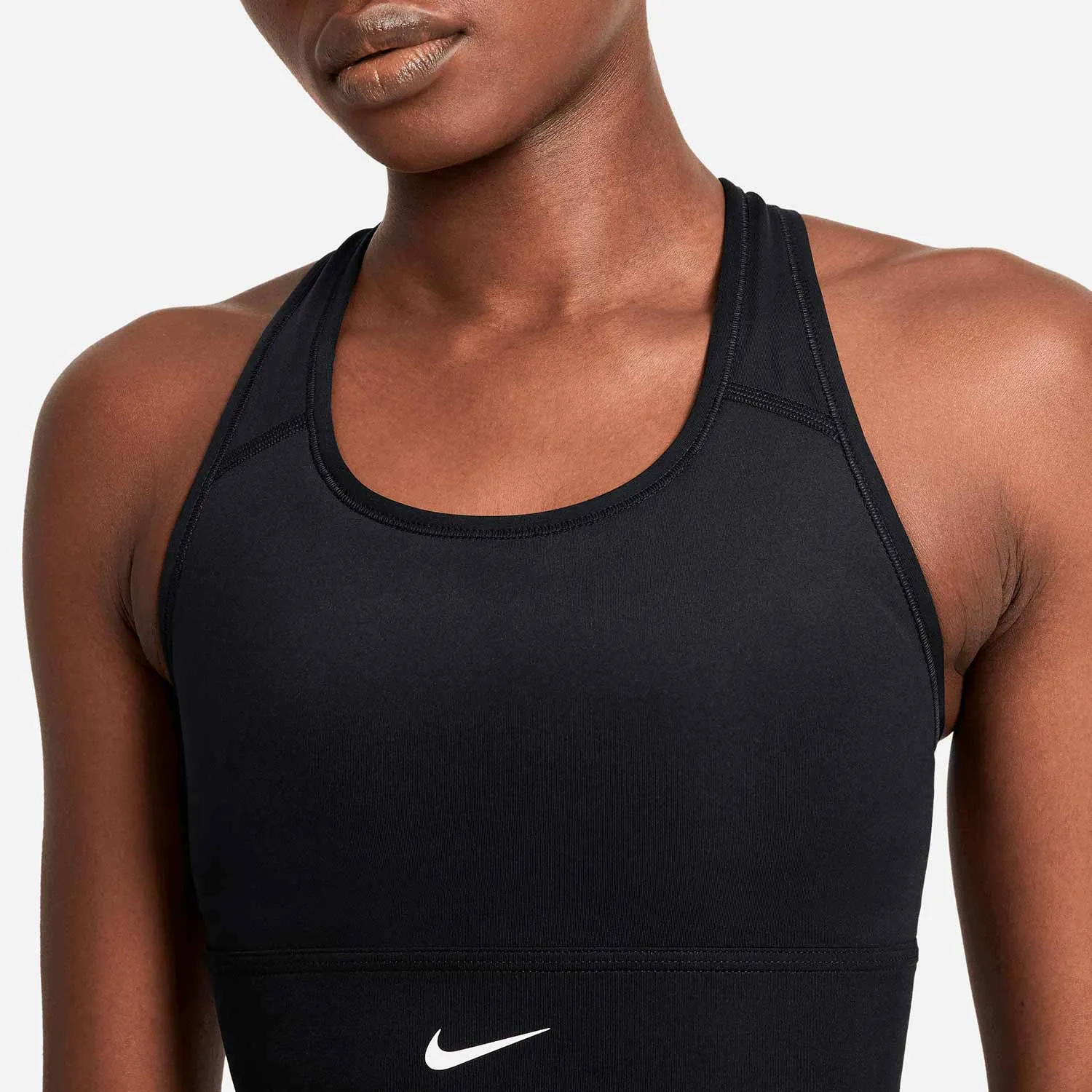 Sujetador Nike Dri-Fit Swoosh Longline sin relleno