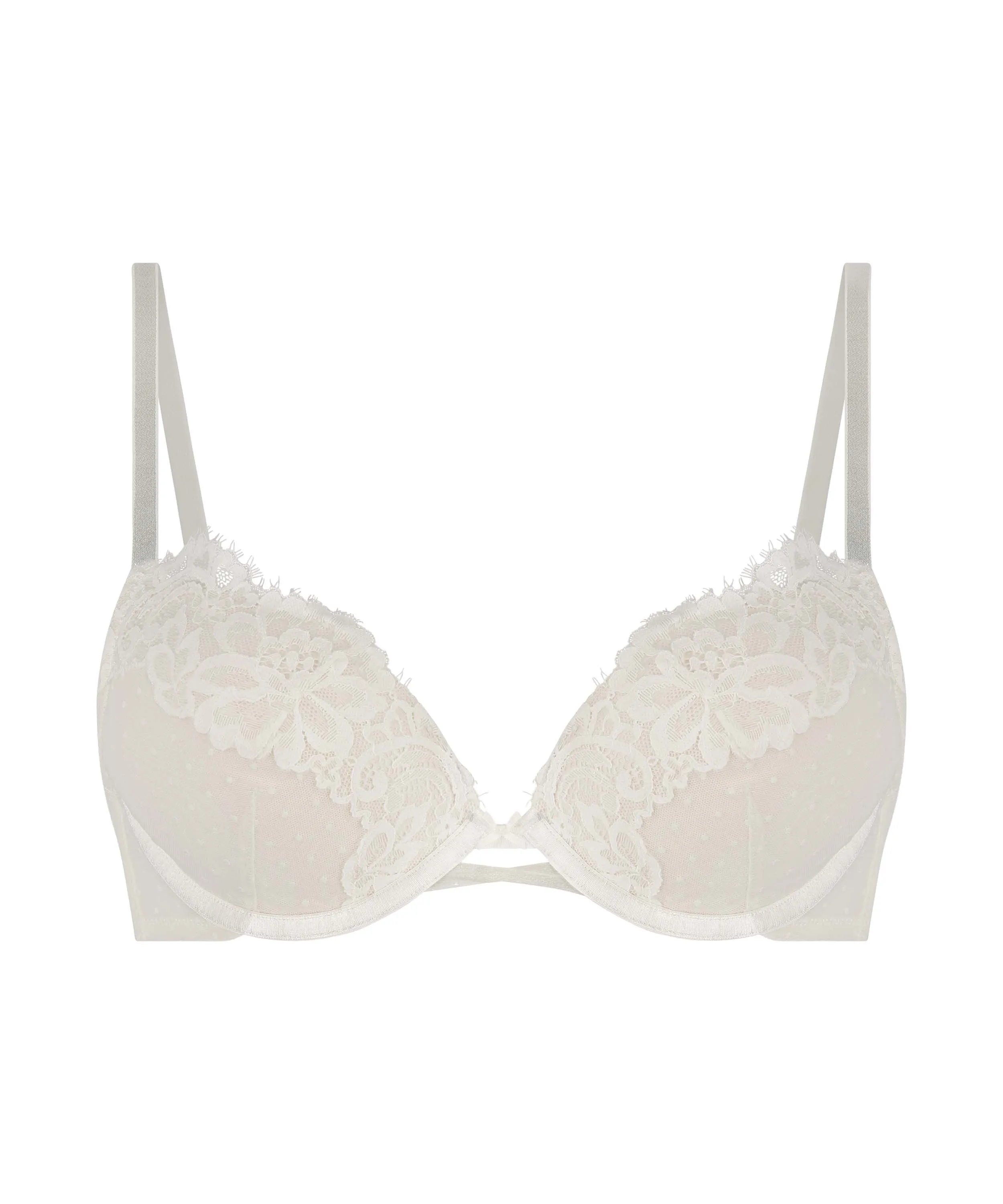 Sujetador push-up de aros preformado Harmony - Blanco