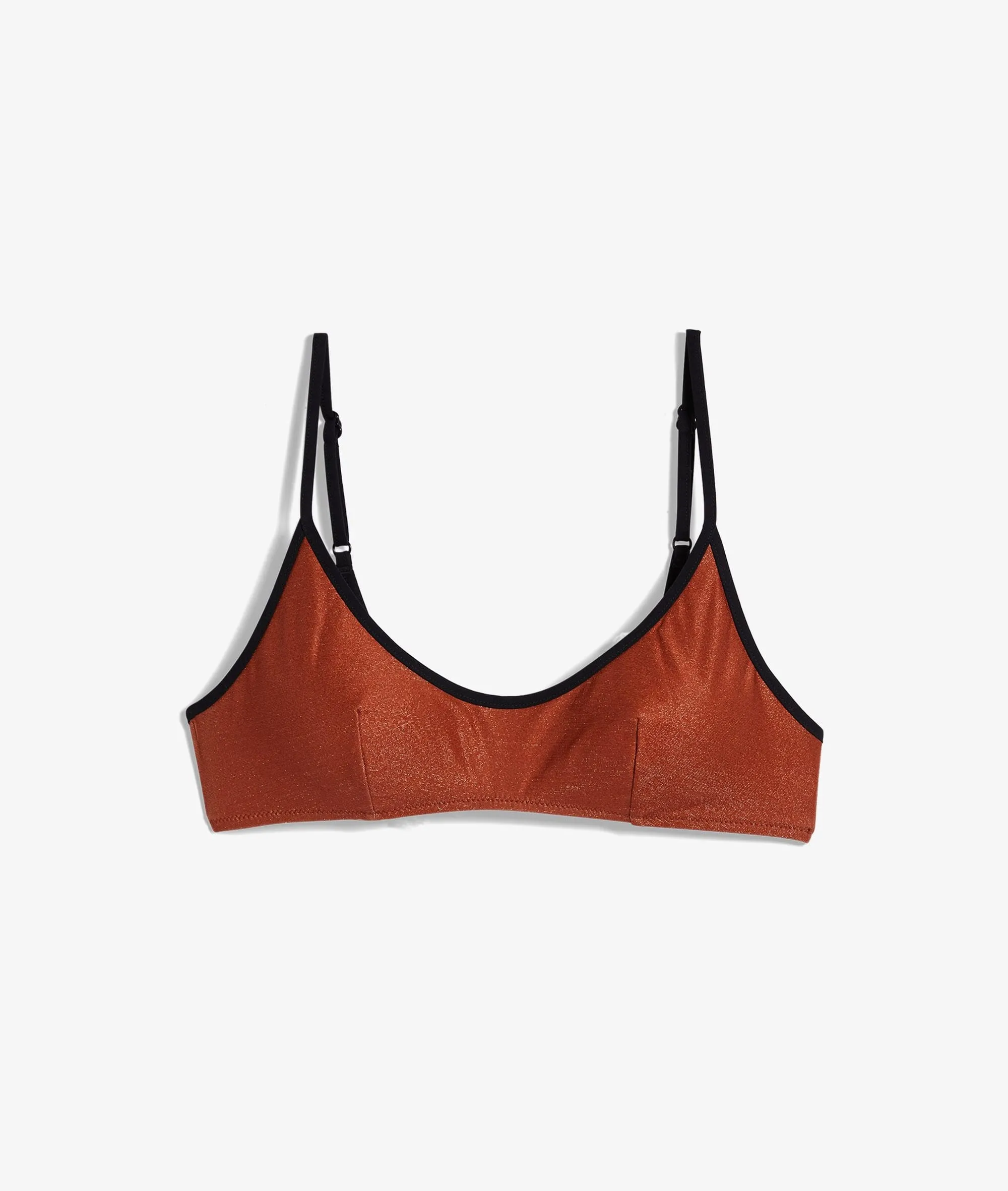 Top bikini irisado MYSTIC SWIM TERRACOTTA - ETAM