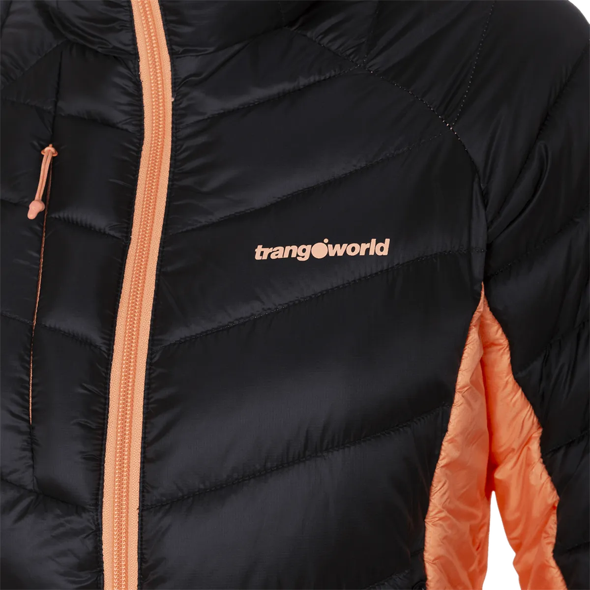 trangoworld Chaqueta Rulhe Negro/naranja