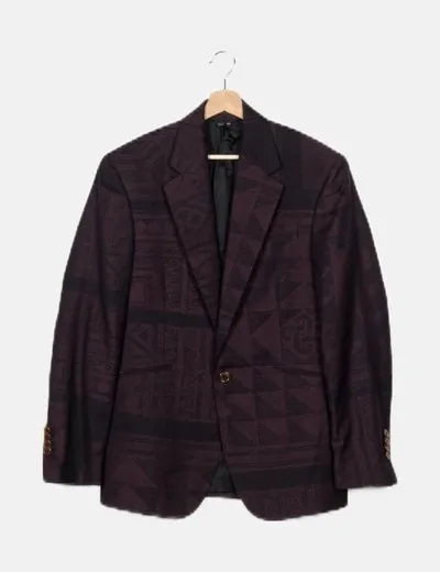 Vivienne Westwood Blazer estampado glitter